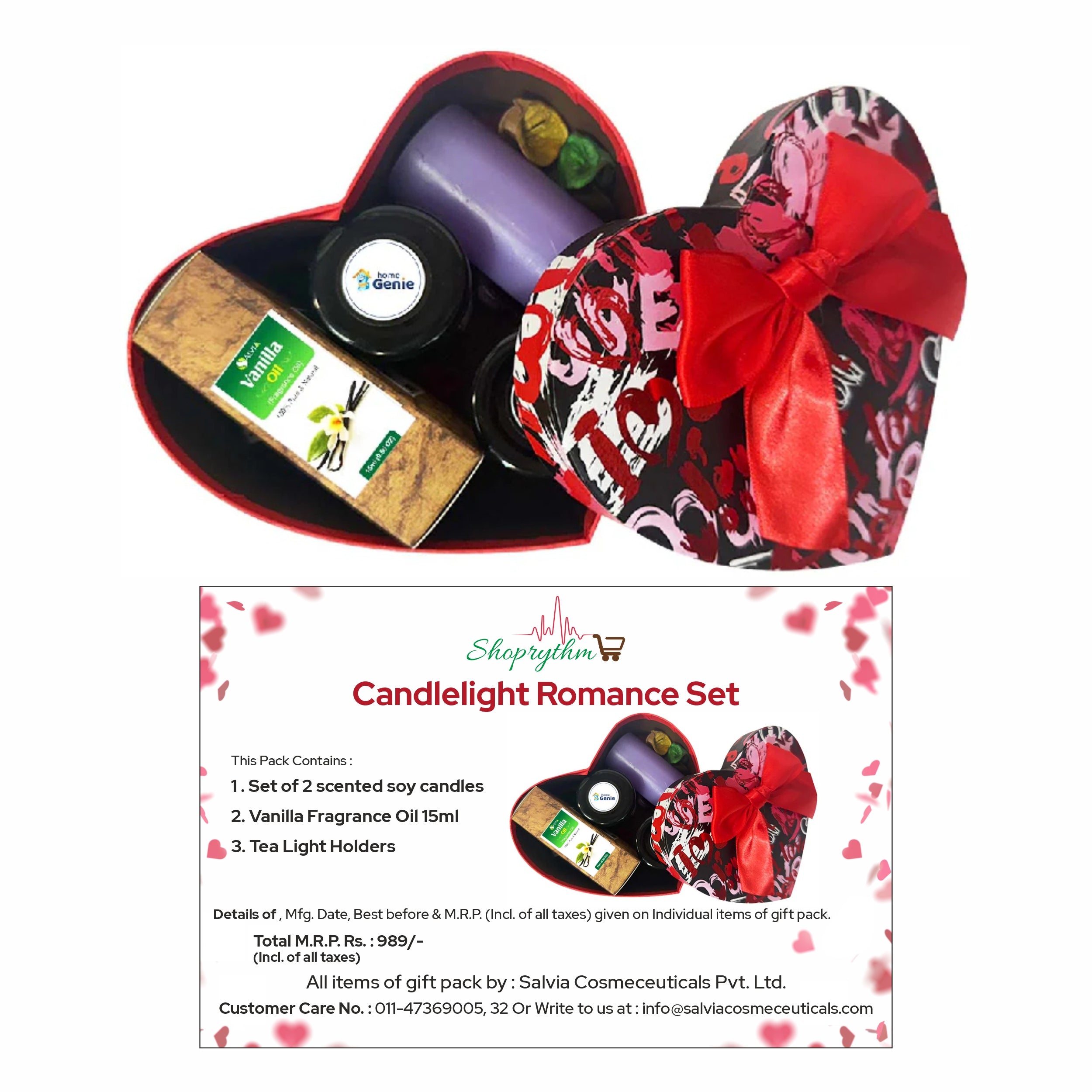 Shoprythm valentine combo Candlelight Romance Set Shoprythm valentine combo Candlelight Romance Set